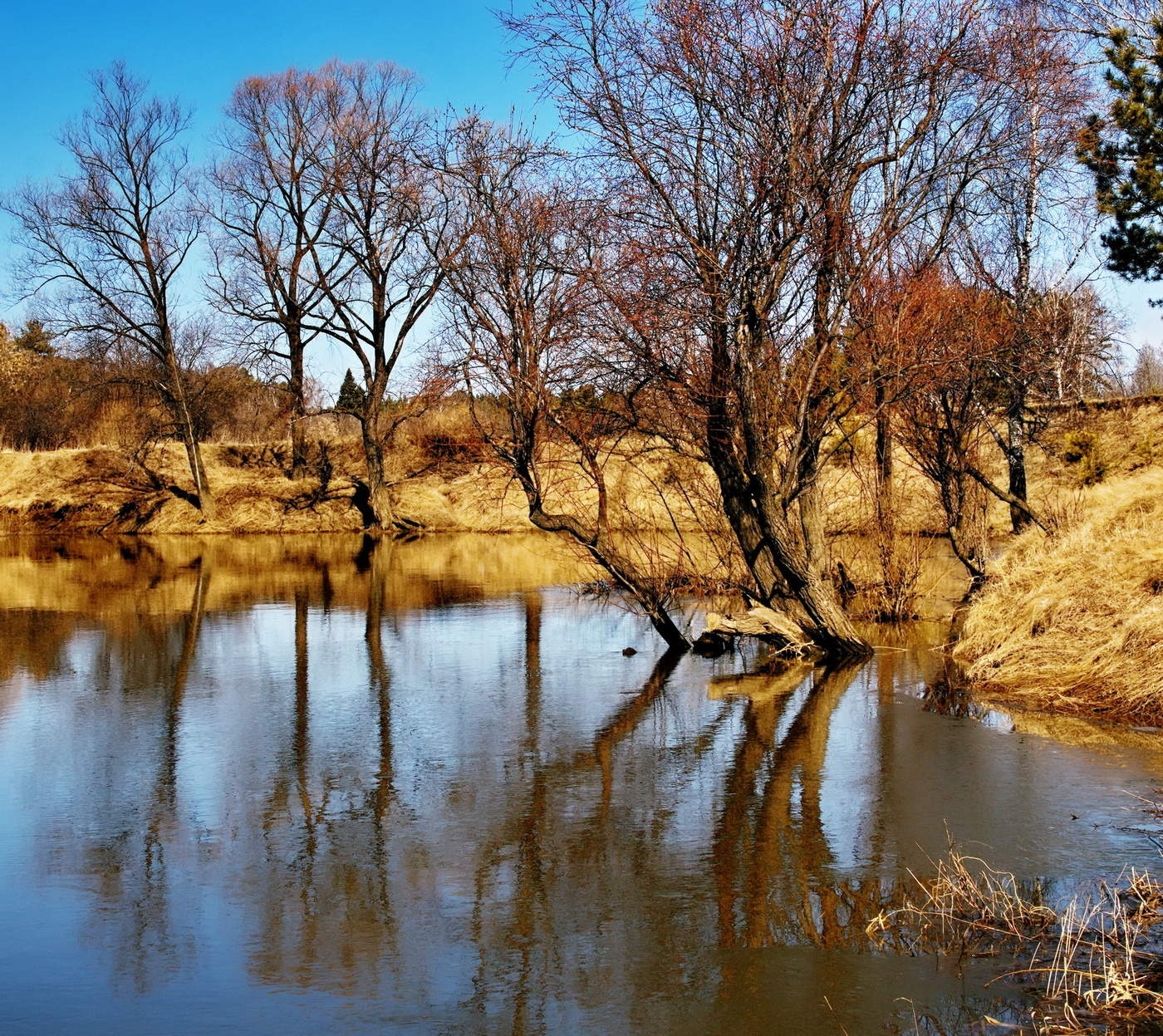 Апрельский день.