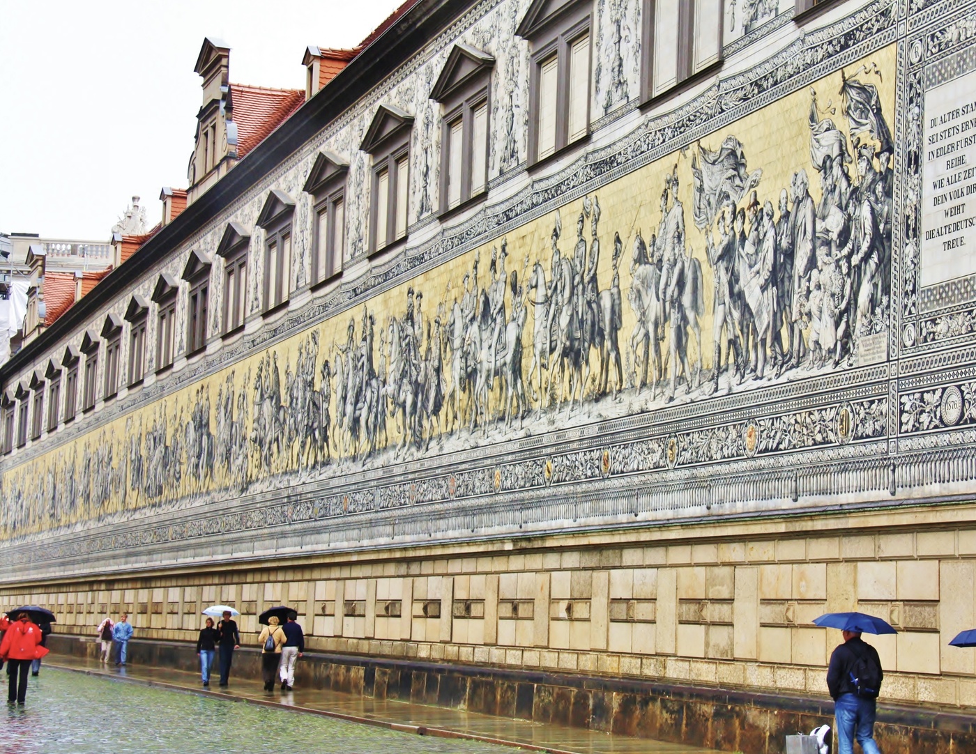 Дождливый день в Дрездене