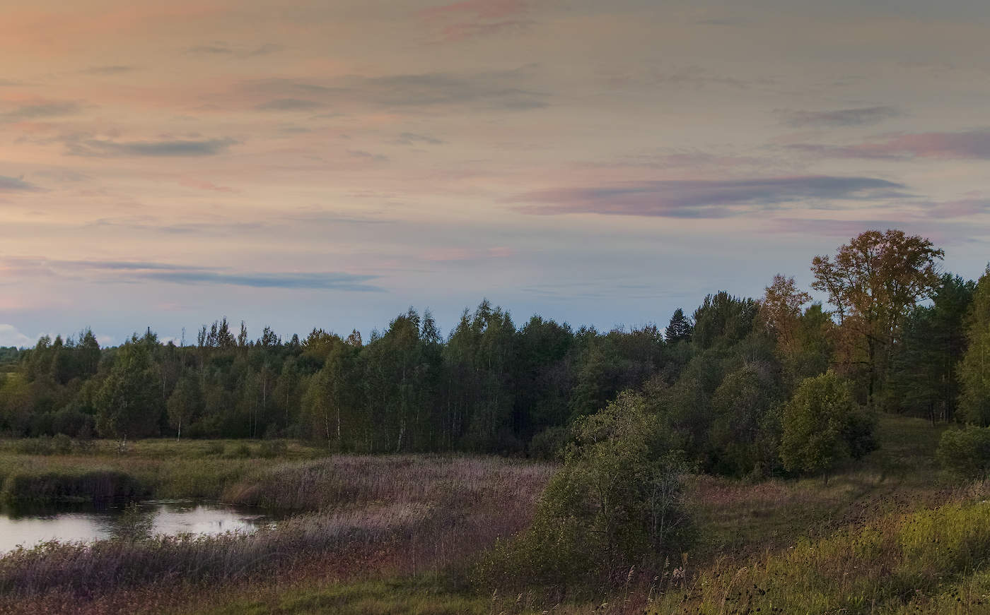 Затишье в природе