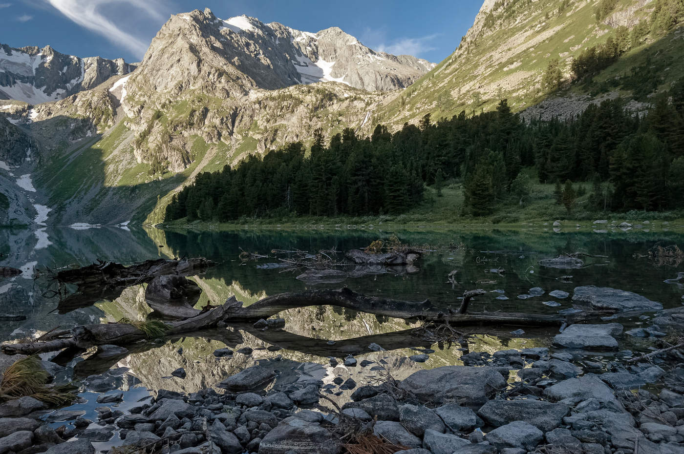 Верхнее Мультинское озеро.