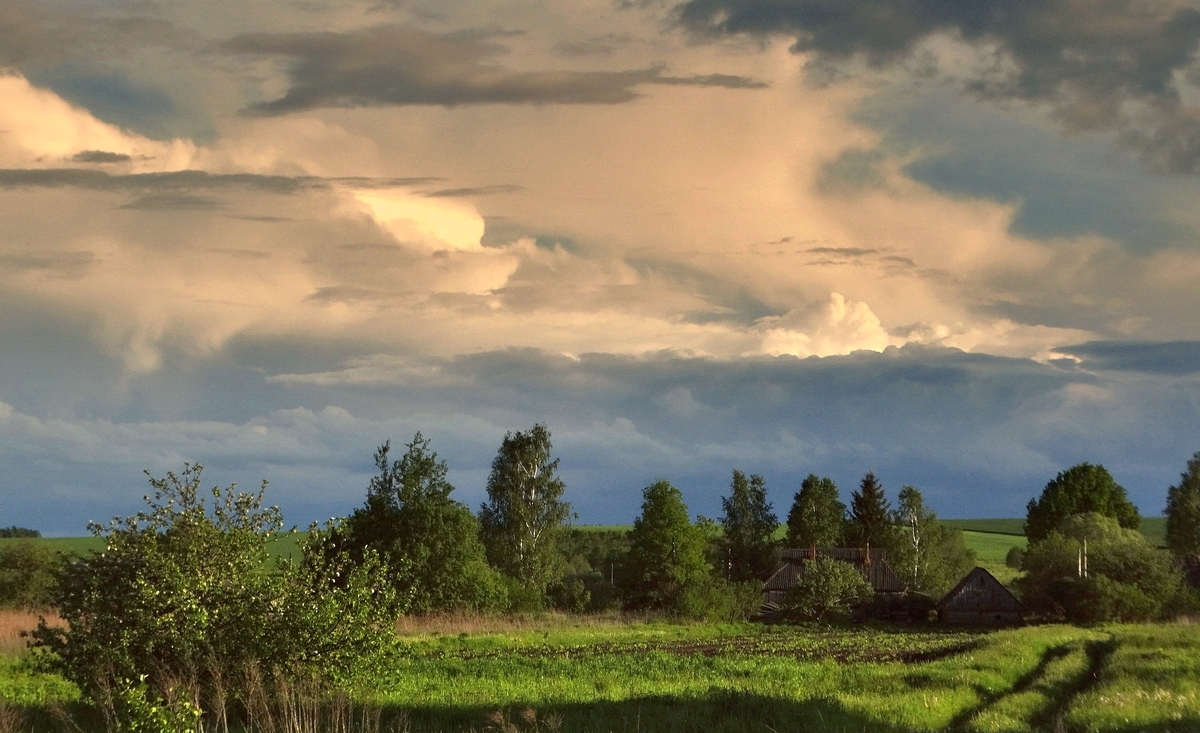 Тишина на хуторе перед грозой