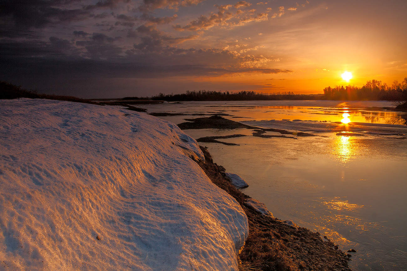 Тёплый снег