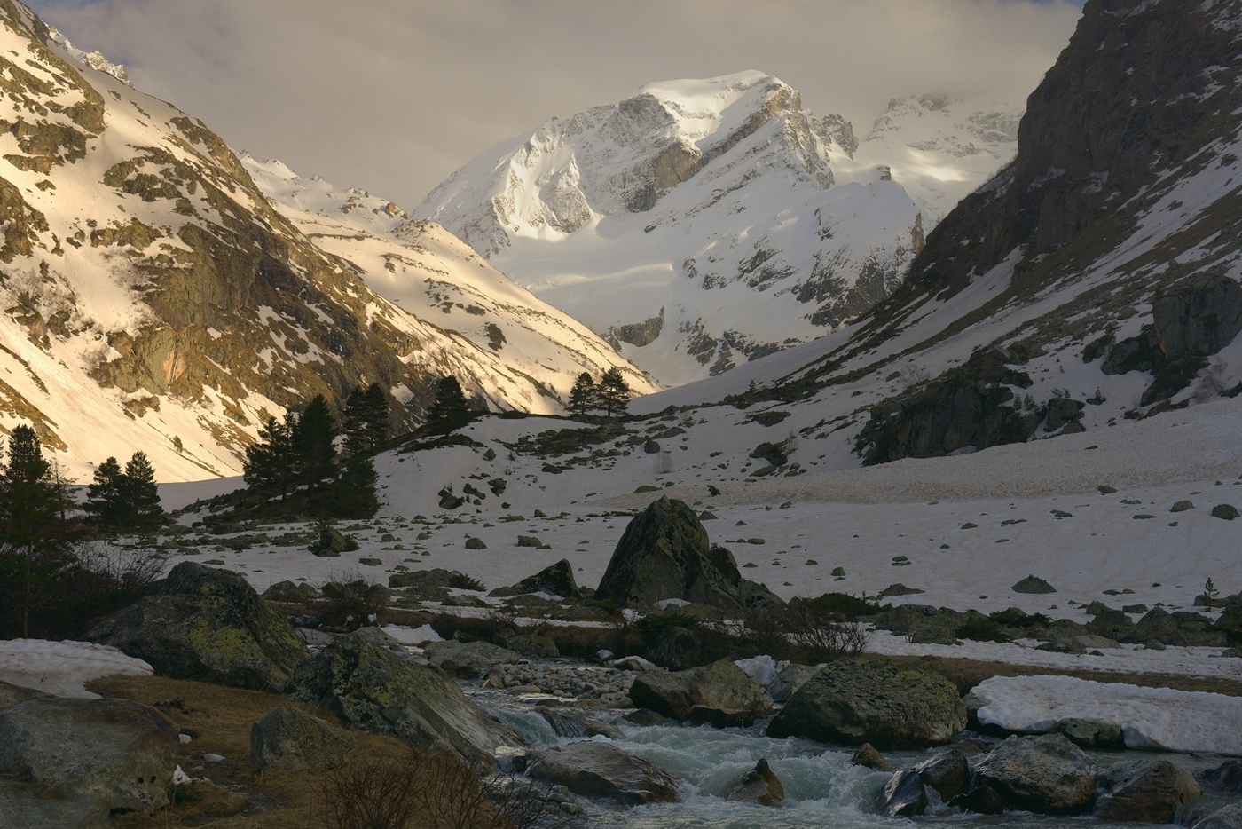 Вечер в горах