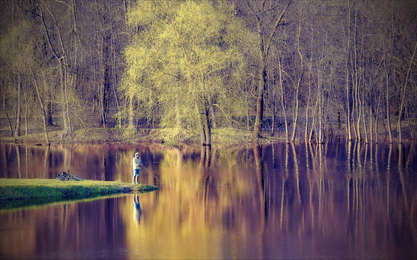 В тишине весенней...