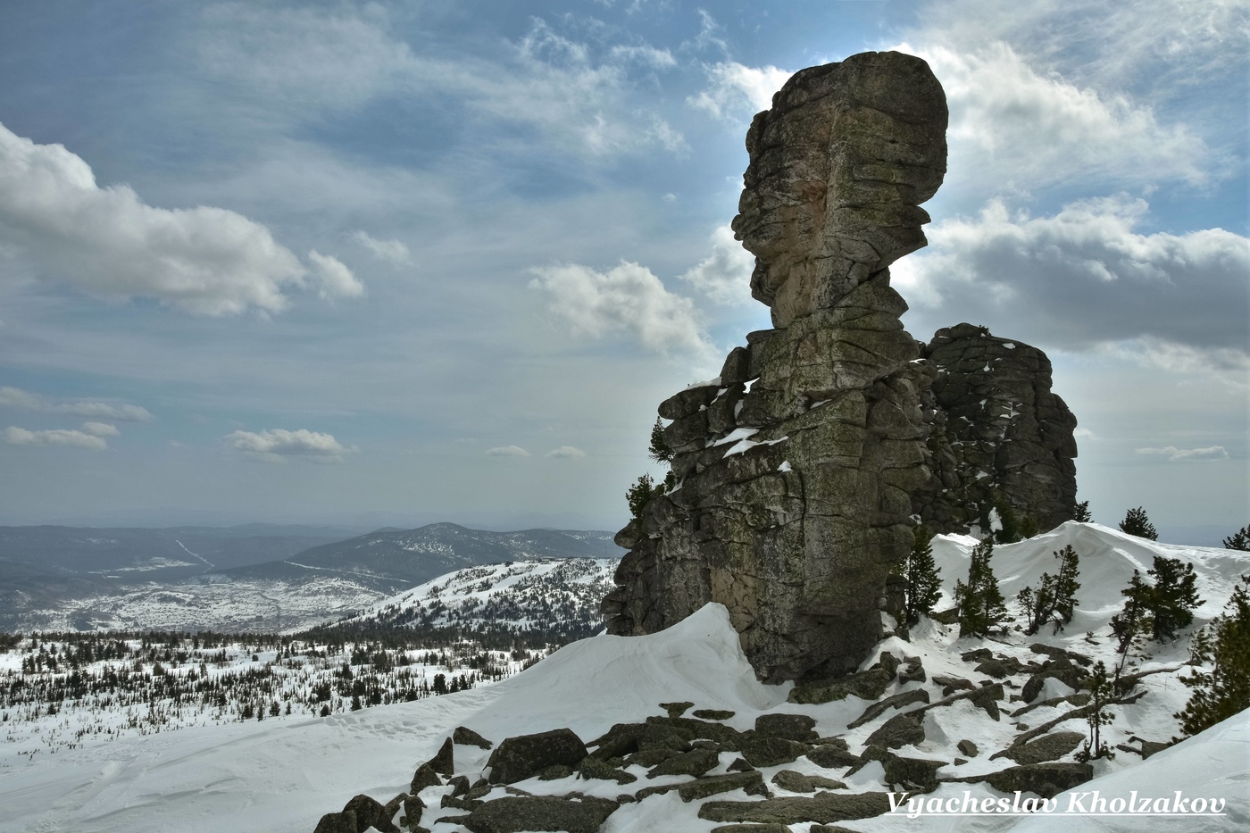 Шерегешские скалы в Горной Шории