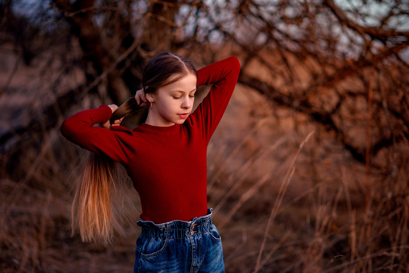 Роскошные волосы Юлианы