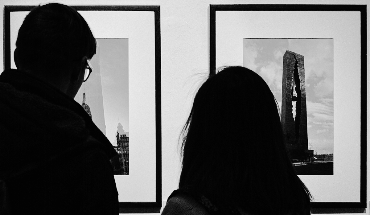 На выставке