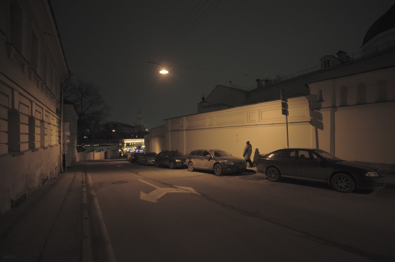 Тихий вечер в Малом Ивановском переулке