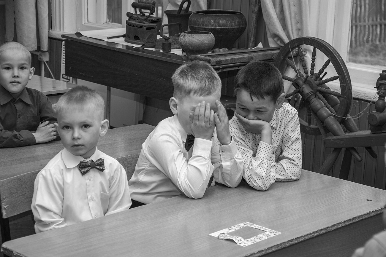 В сельской школе