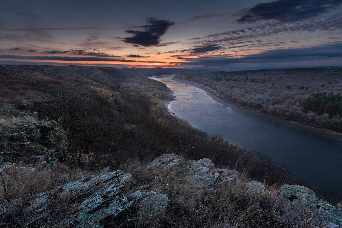 Рассвет в конце октября