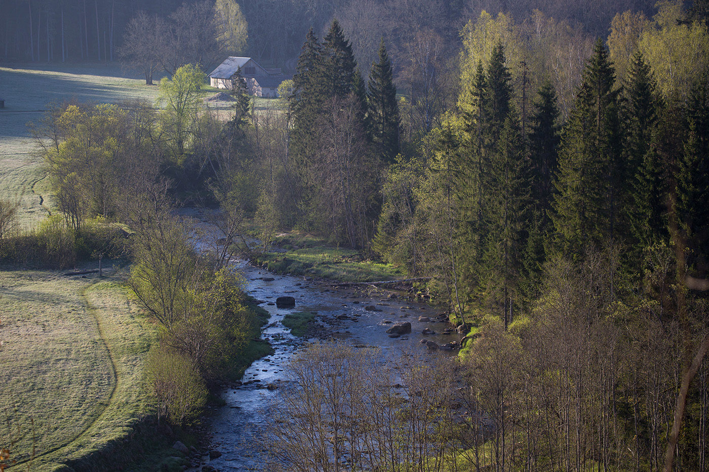 Каменистая речка