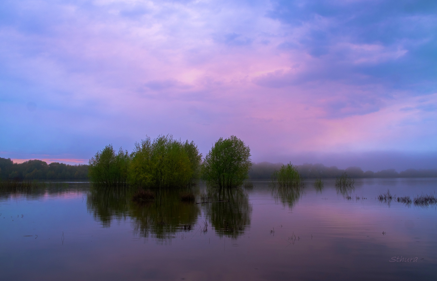 Утренние облака.