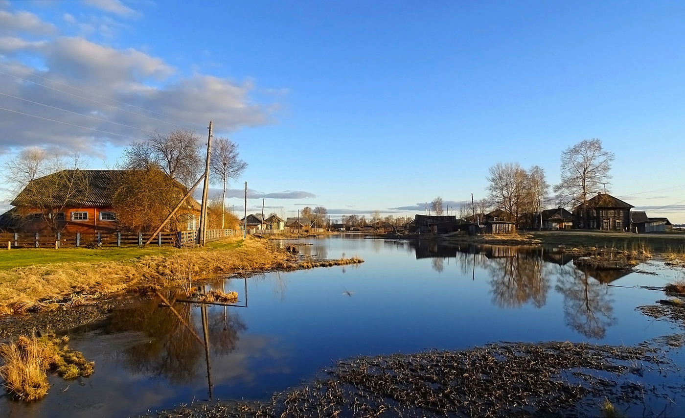 Весна в деревне...