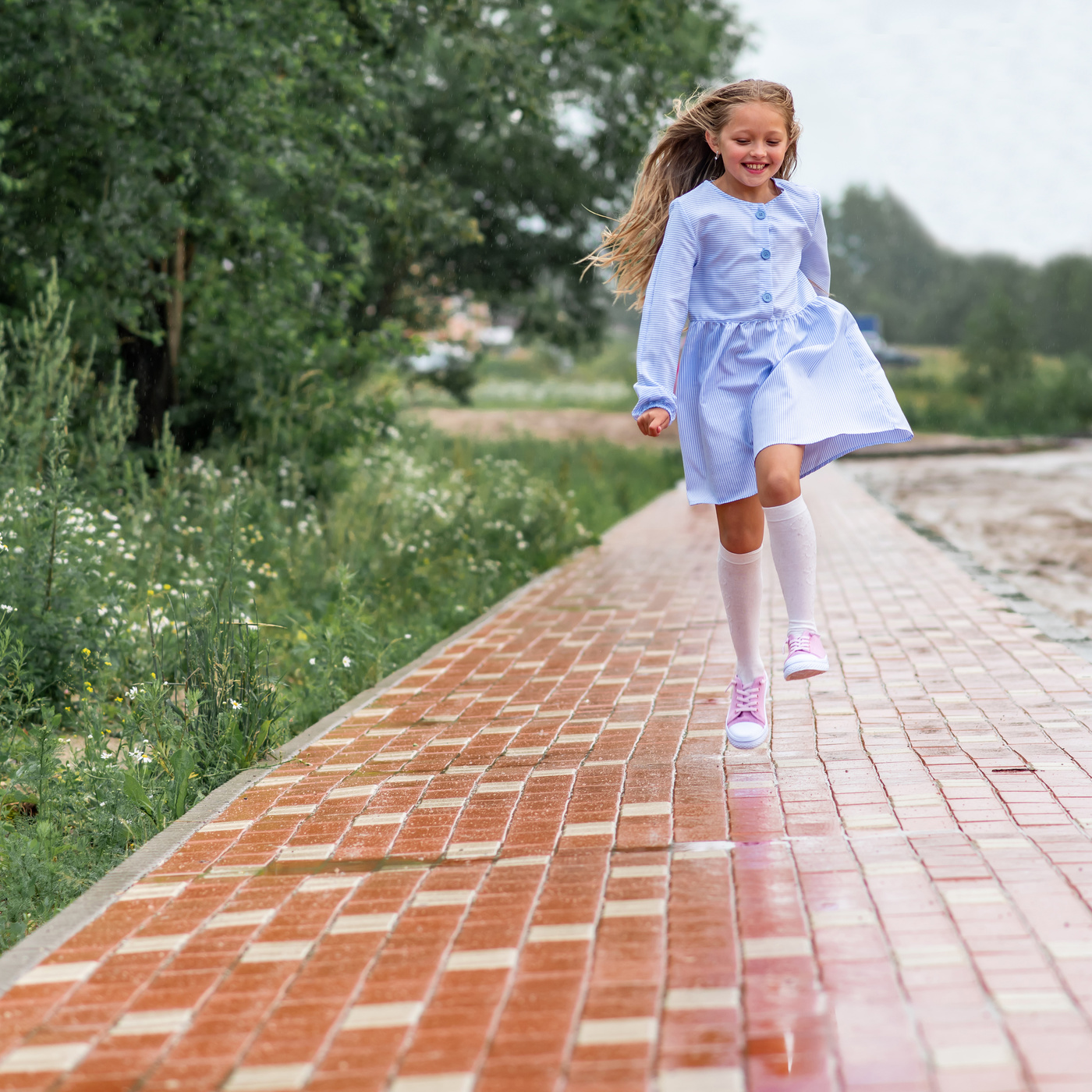 Под летним дождём