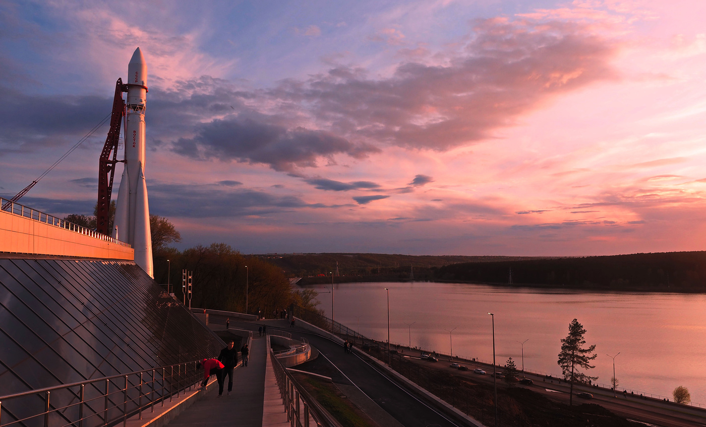 Калуга. Набережная Яченского водохранилища.