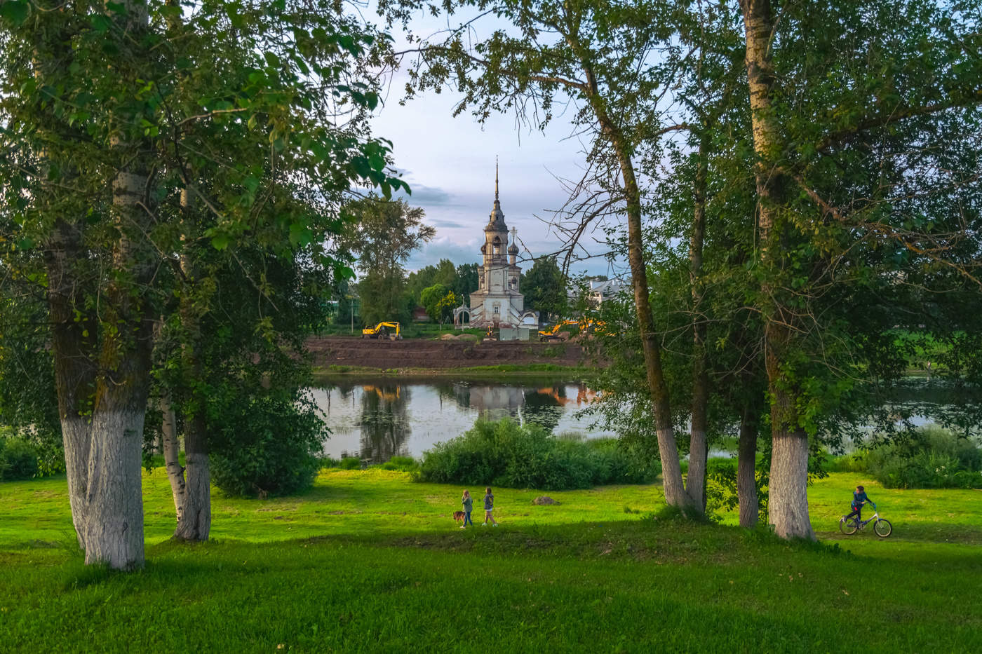 Вечер в Вологде