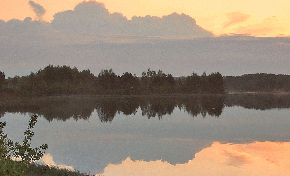 Вечернее спокойствие после майской грозы