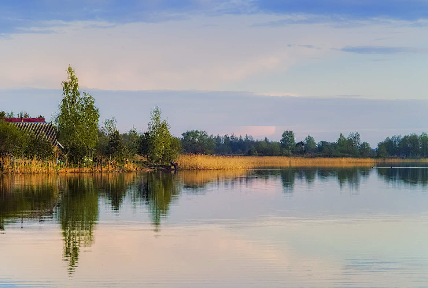 На вечерней зорьке