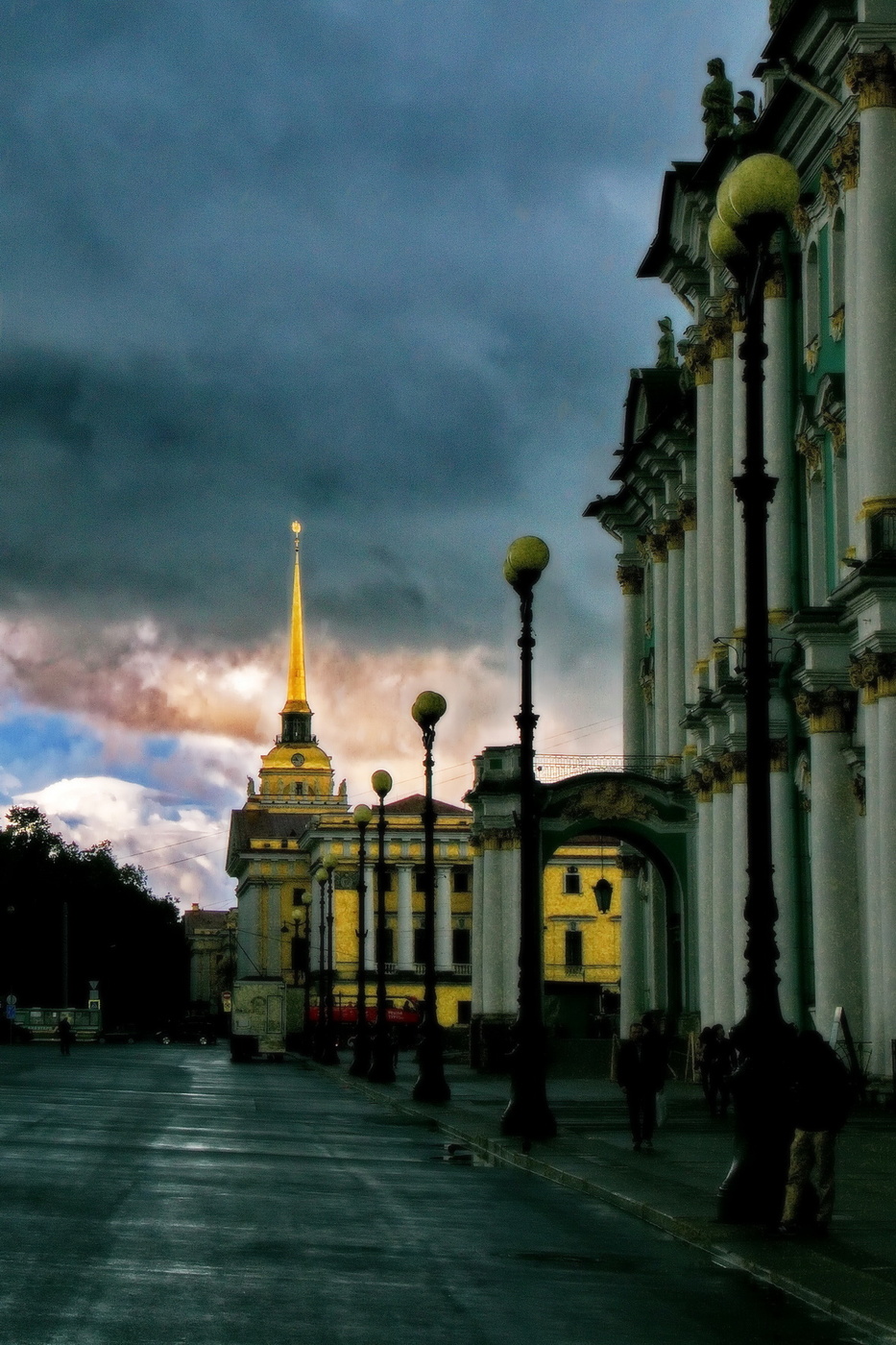 После дождя.