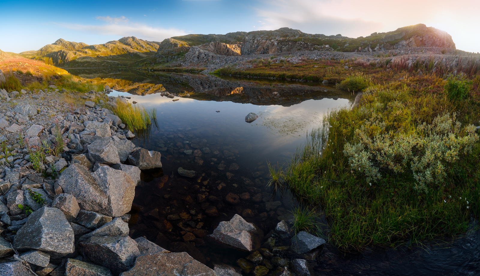 По озерам Териберки