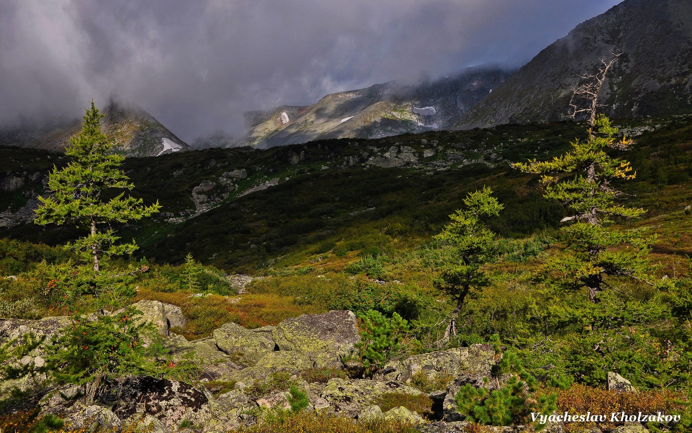 После дождя в горах