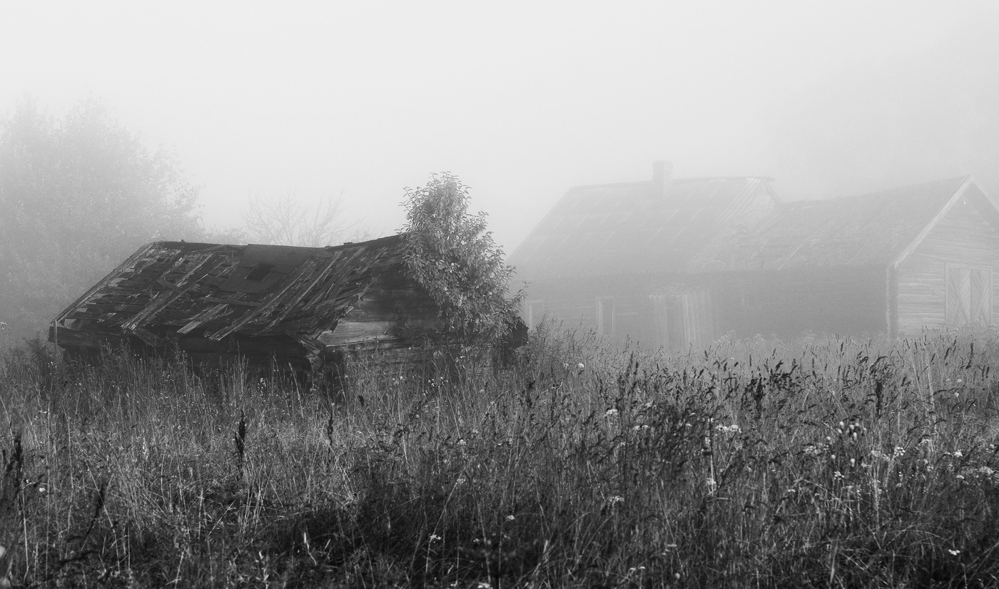"Деревня брошена. Сады уж отцвели ..."