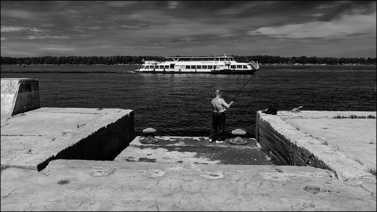 врр, легенда о рыболове