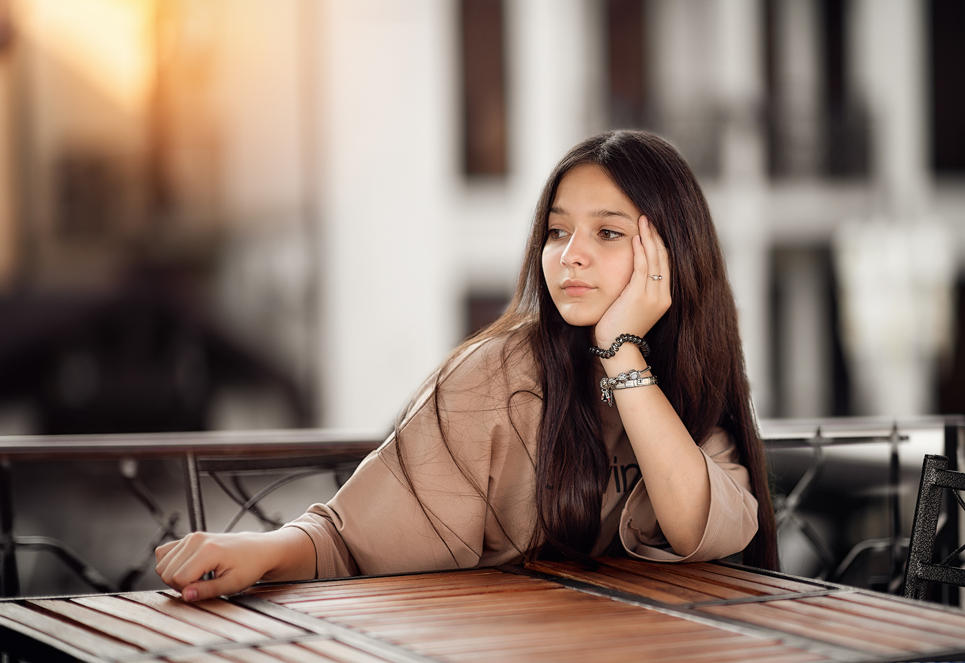 Летним вечером..