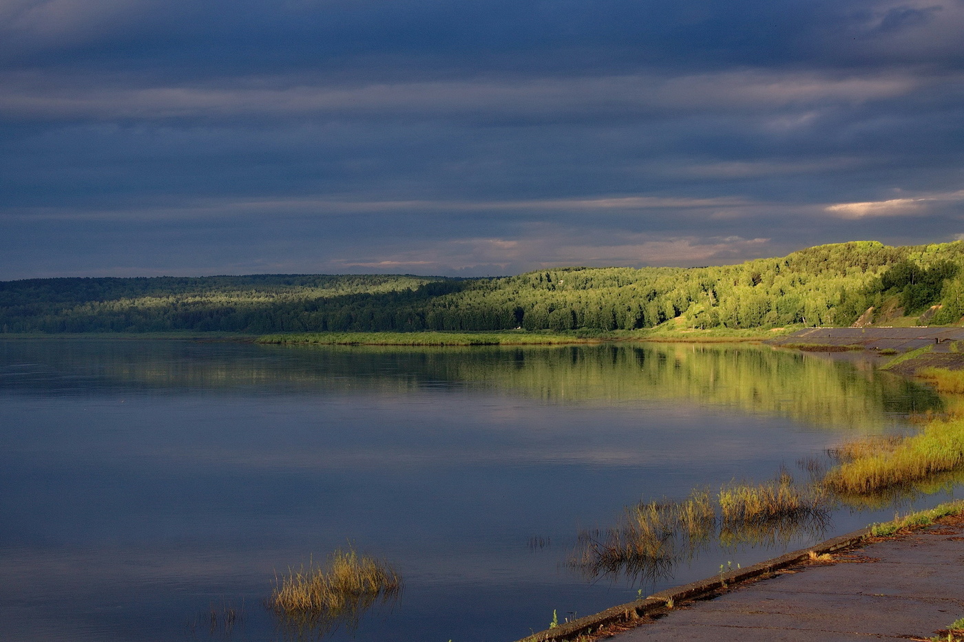 После дождя.