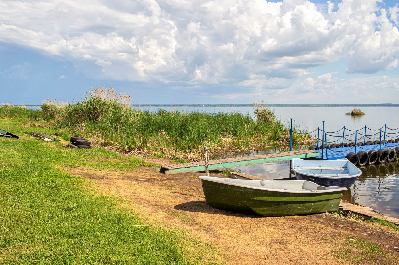 Лето на озере