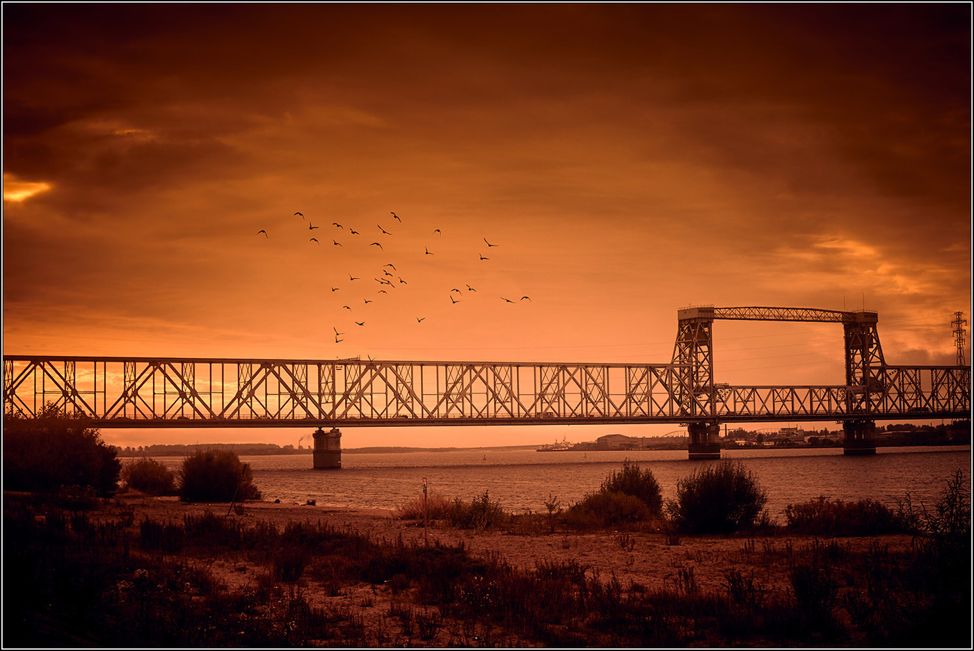 На Северной Двине.