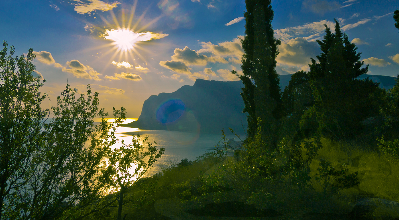 Южнобережный ландшафт.