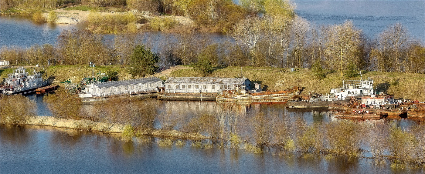 В весеннем плену.