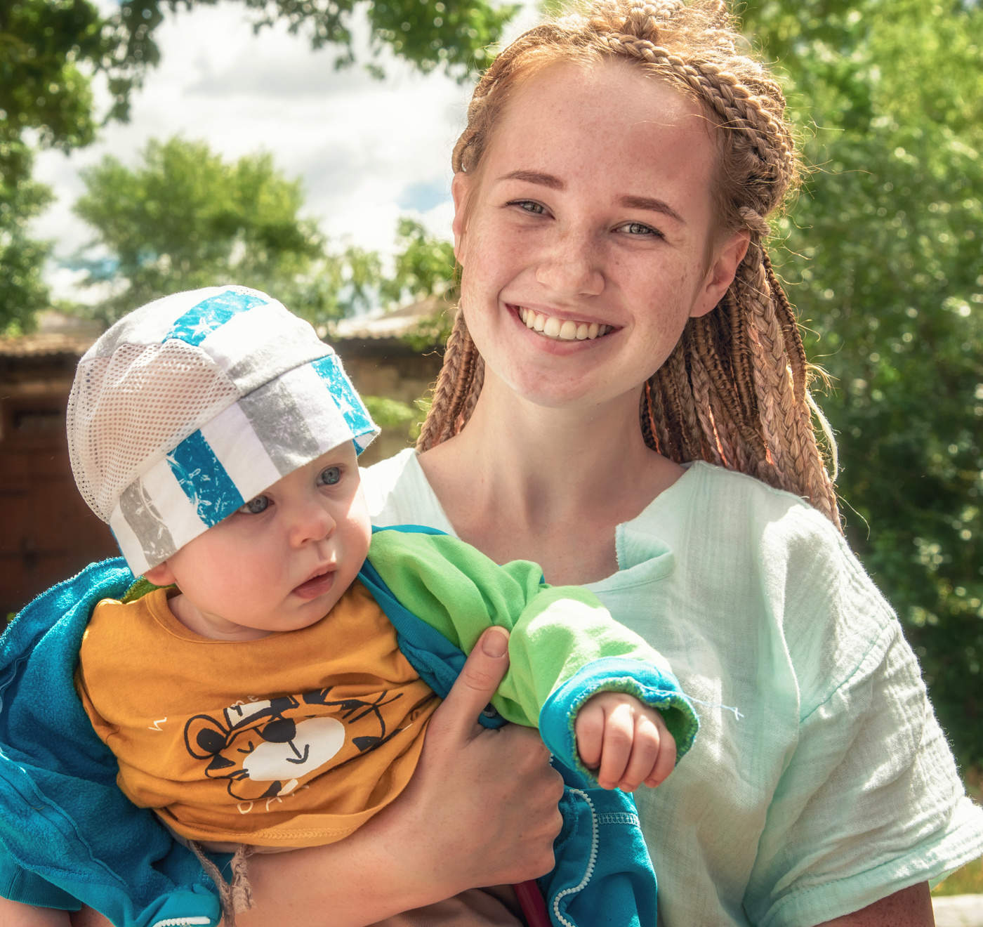 Пеппи Длинный Чулок и ее сын