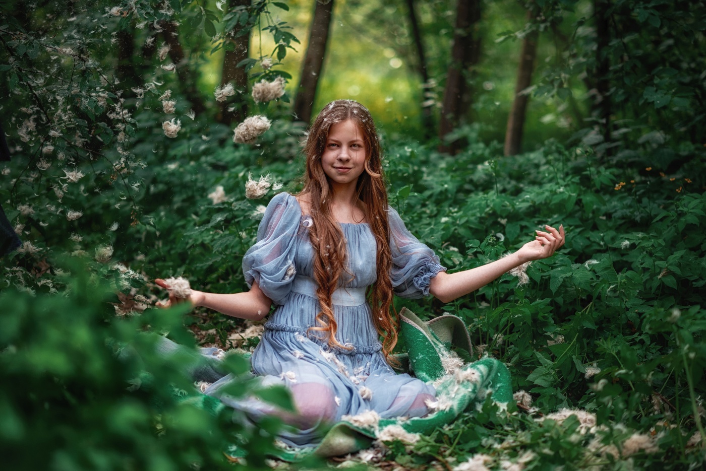 Утро в городском лесу