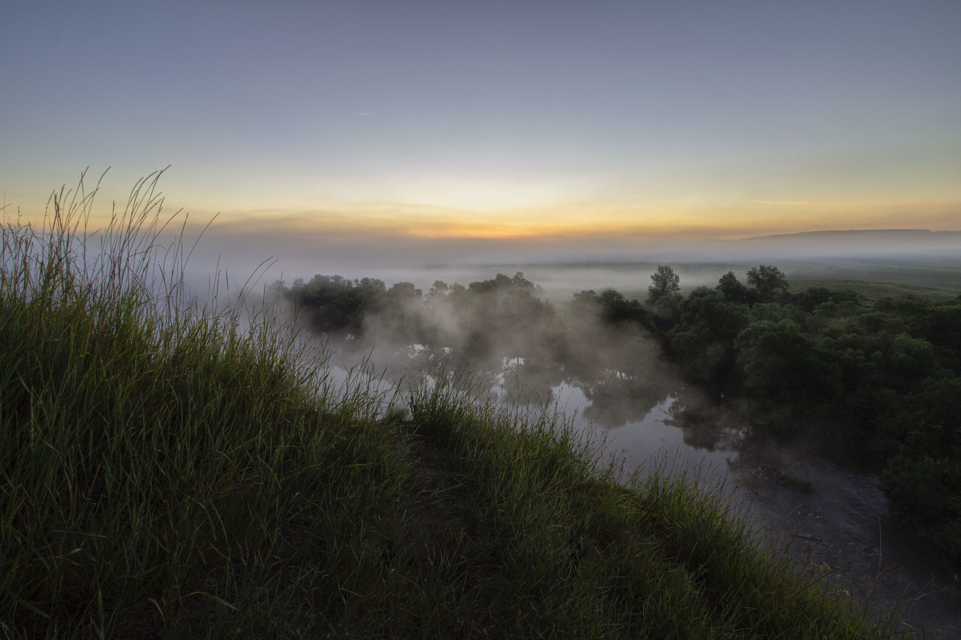 Туманное утро