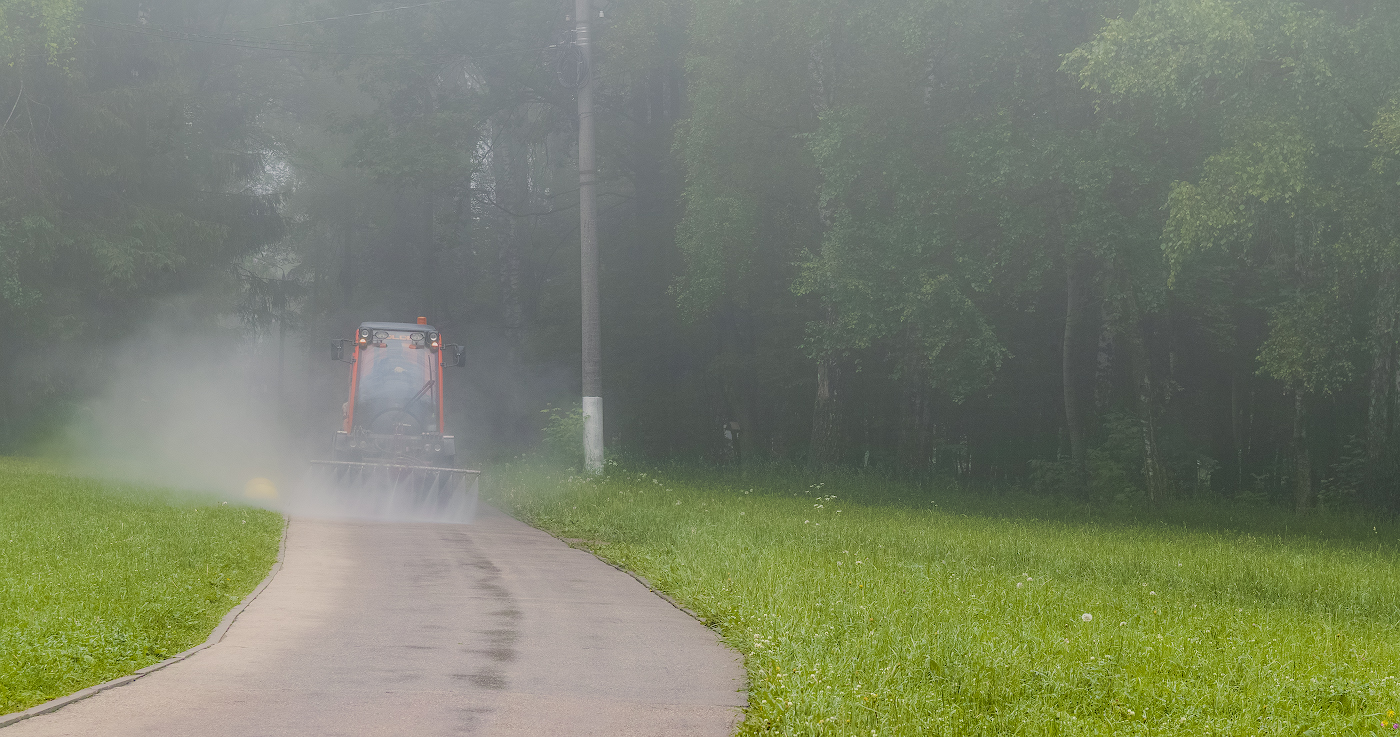 В городе жара