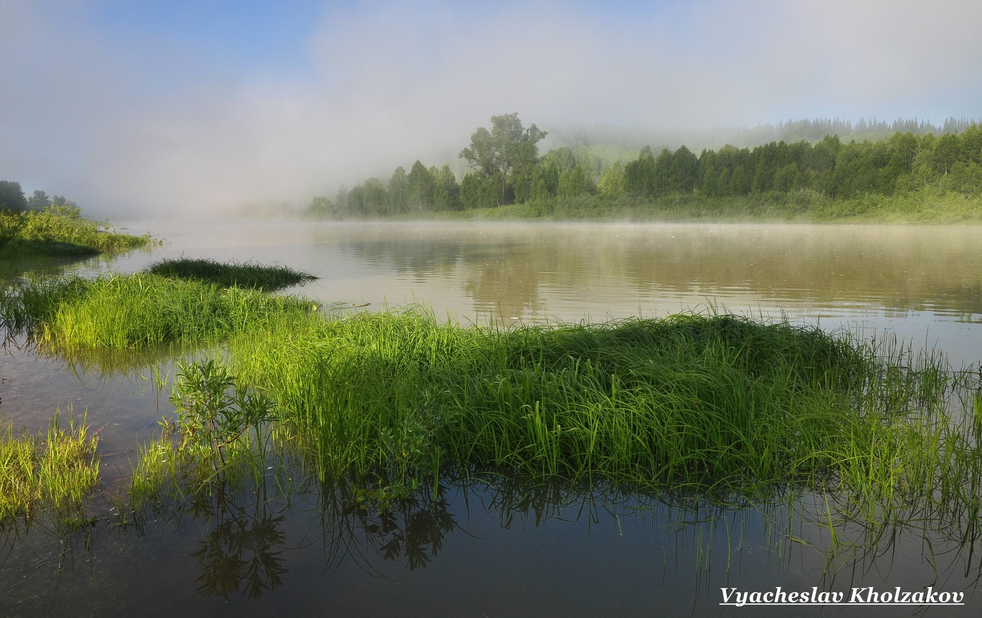 Июньское утро на реке Кондома