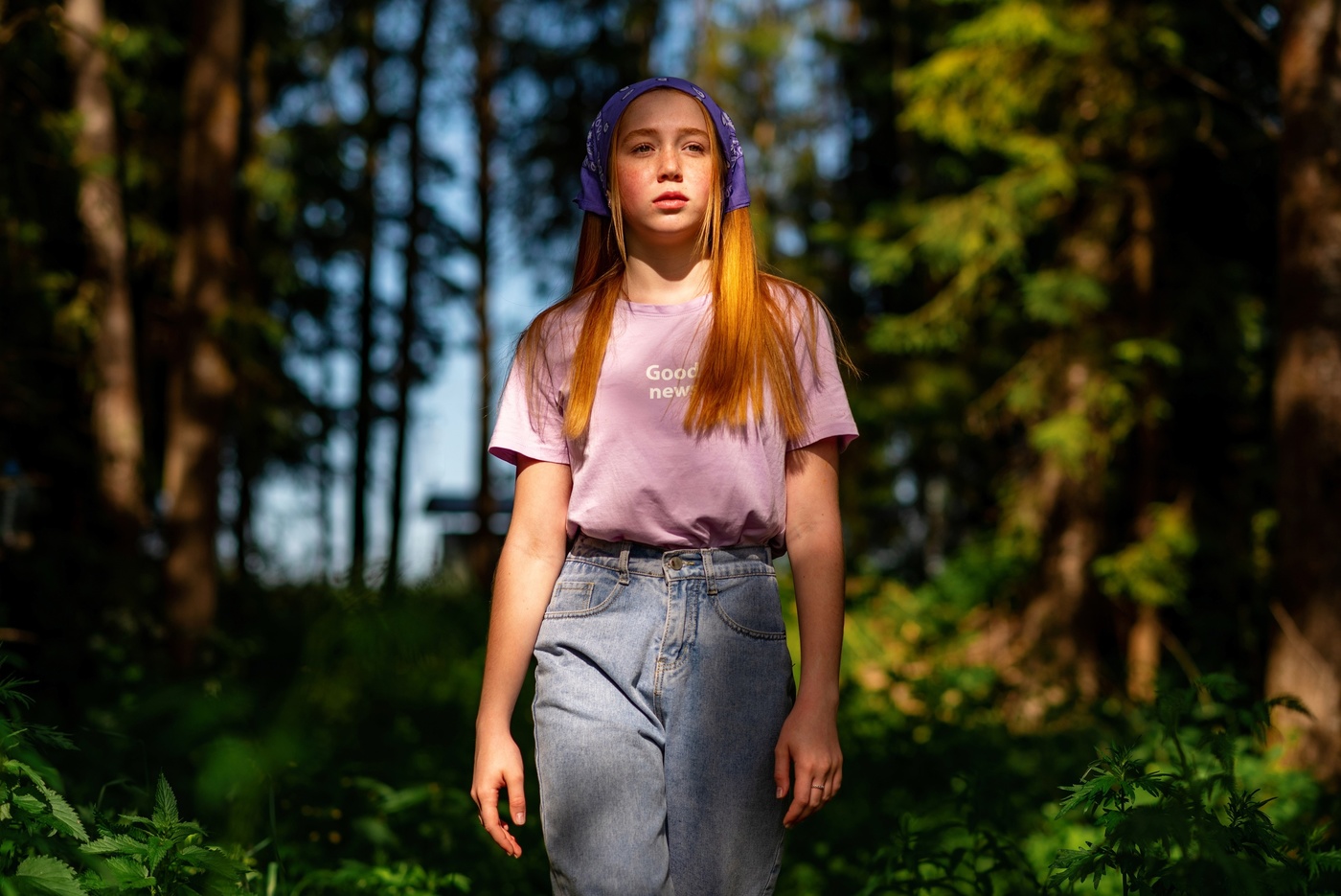 Лесное освещение