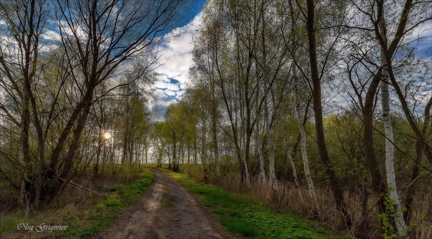 Майский вечер догорает...