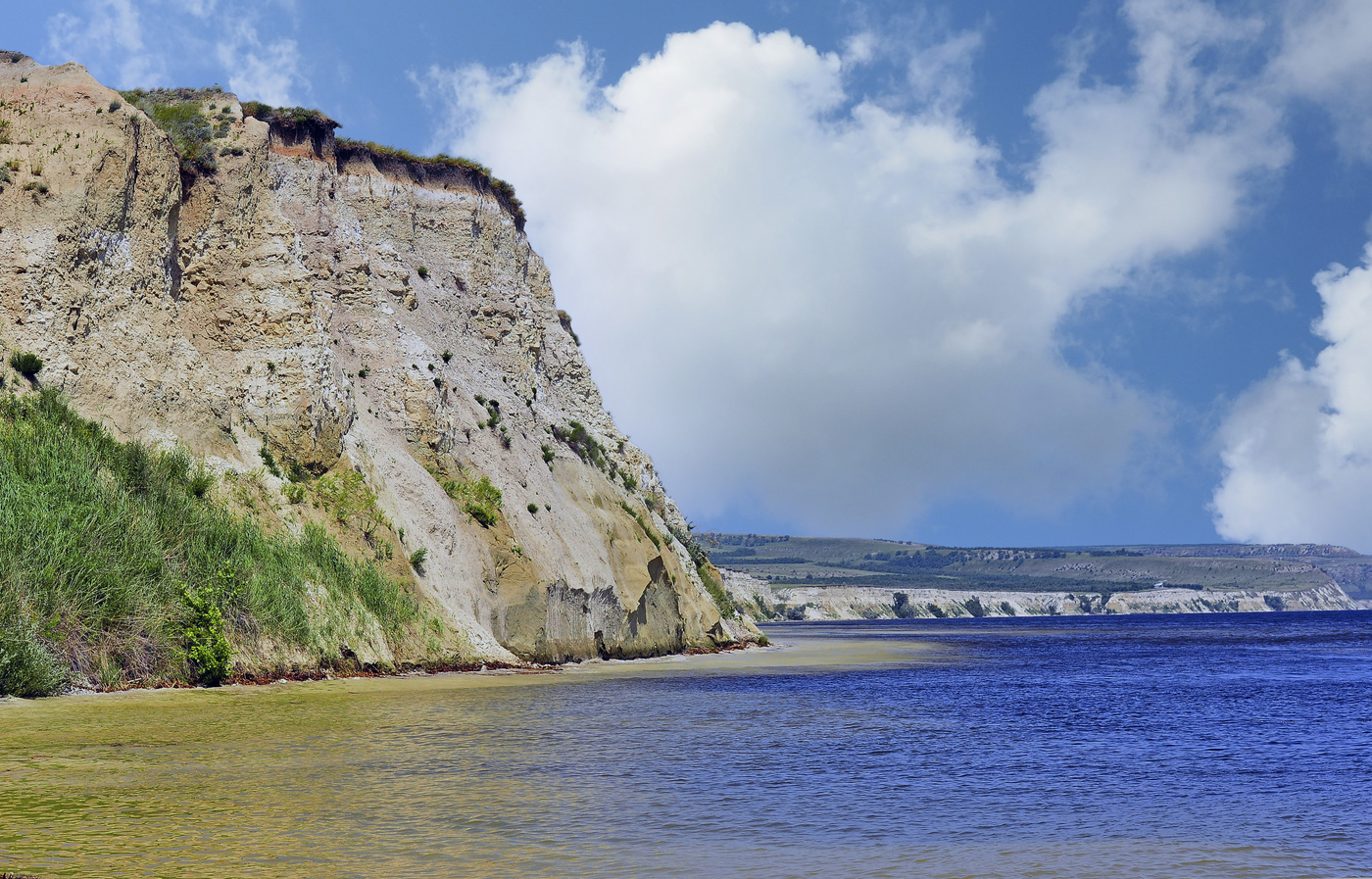 Волжские берега.Утёс Степана Разина.