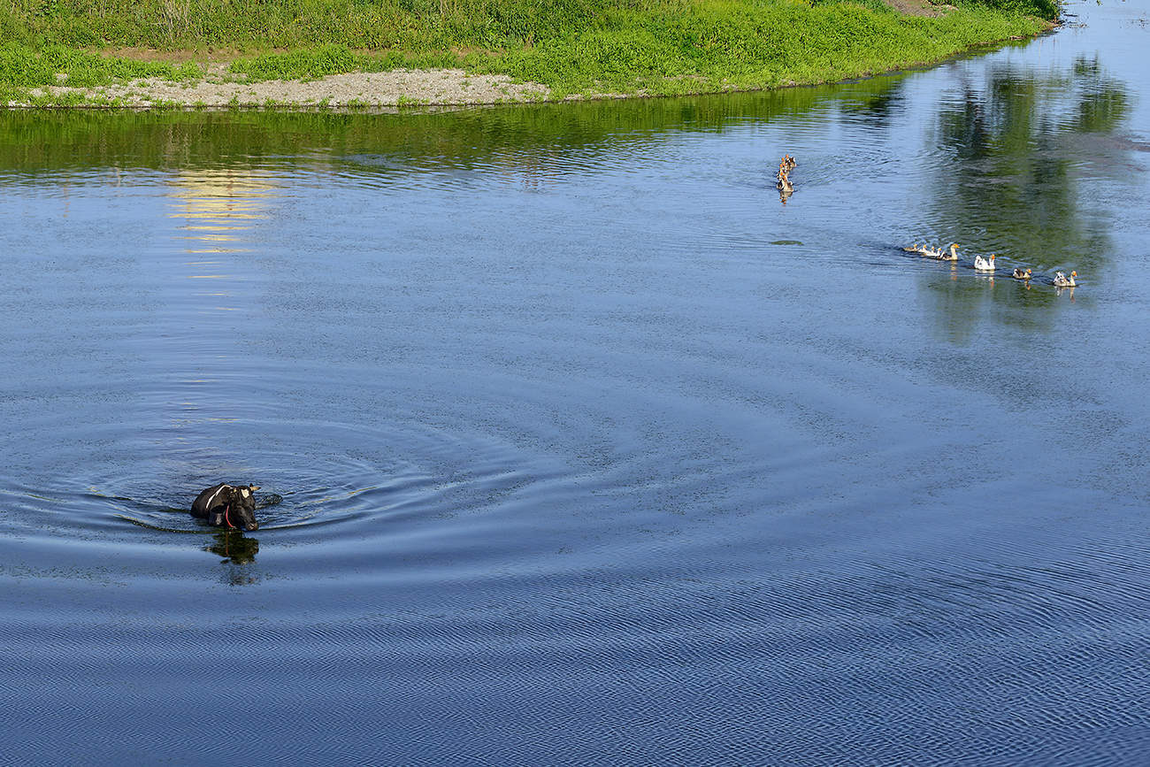 Переправа...
