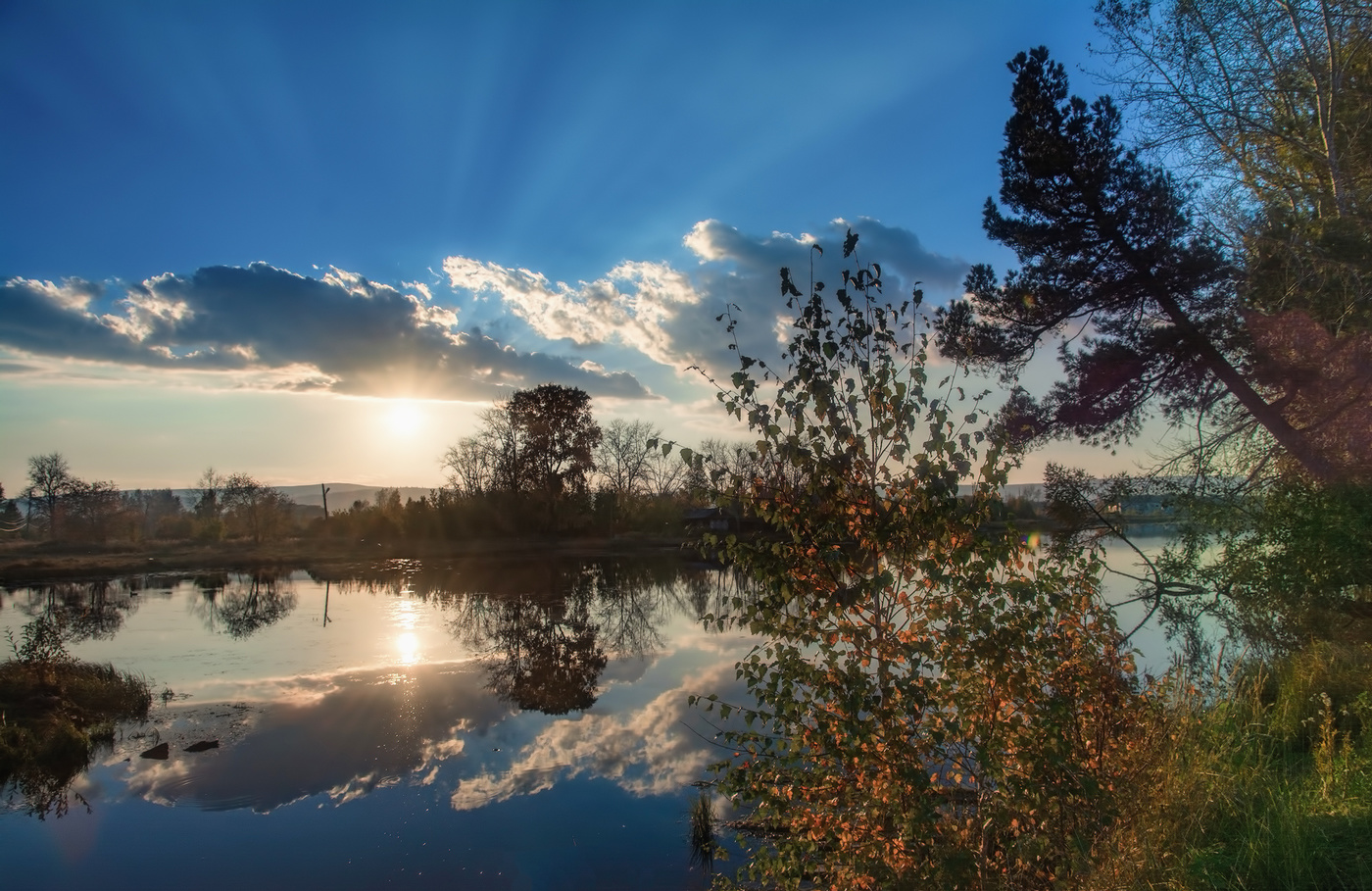 Вечерние лучи