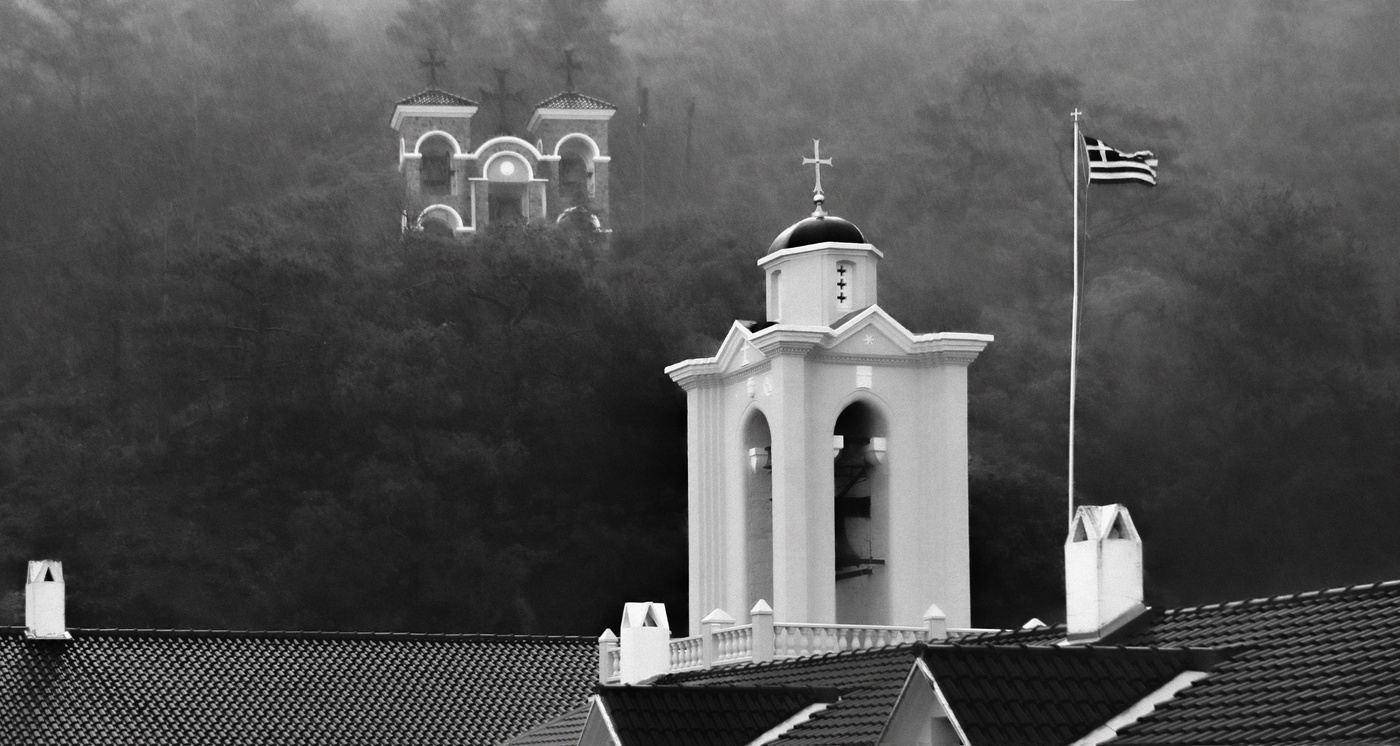 Дождь над монастырем Киккос