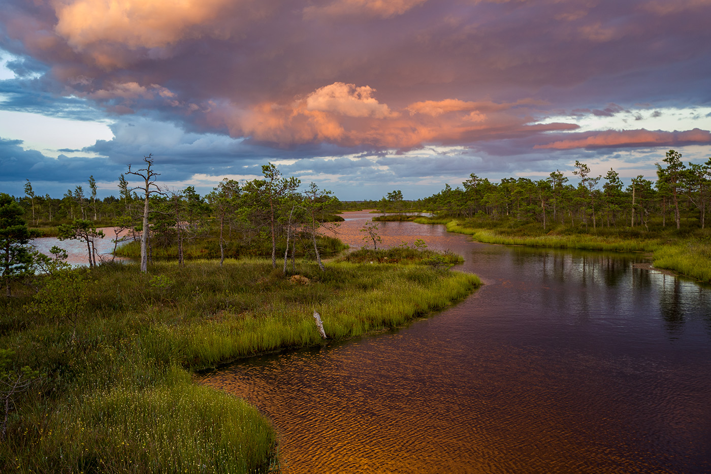 Летние закаты