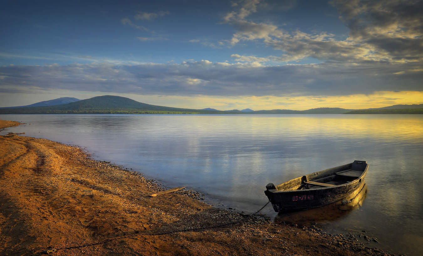 Вечер на Зюраткуле..