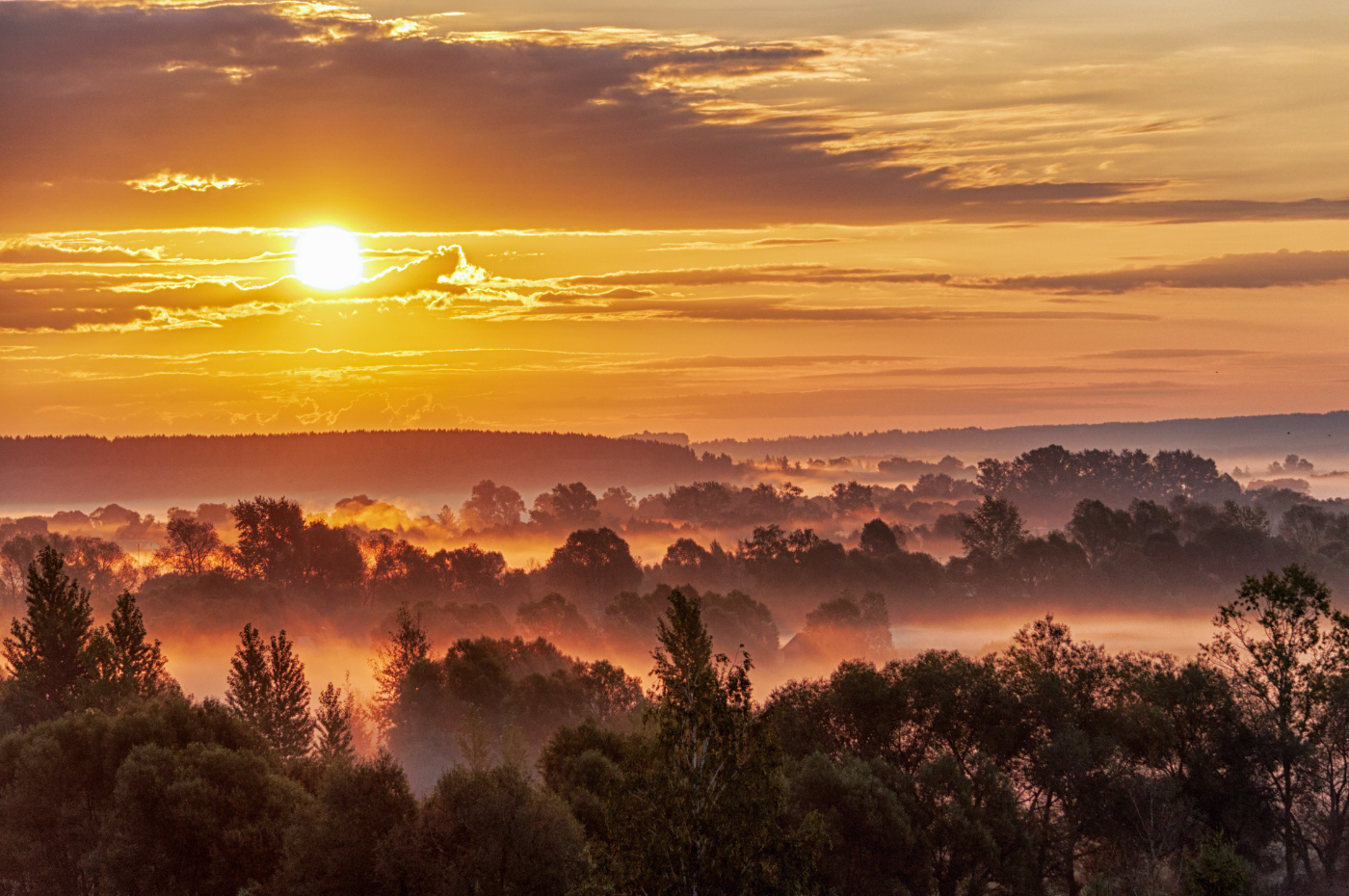 Когда просыпается солнце...