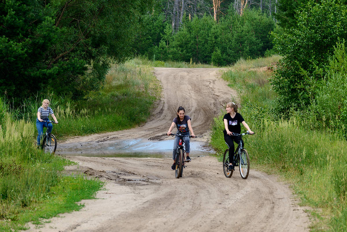 Велопрогулка...