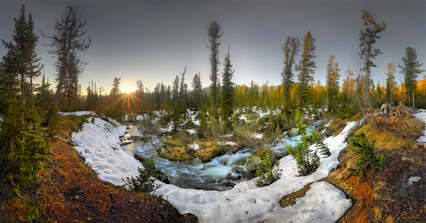 Июньский апрель..