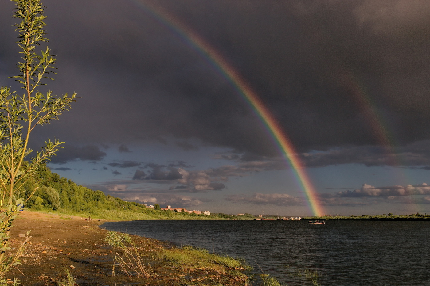 После дождя.
